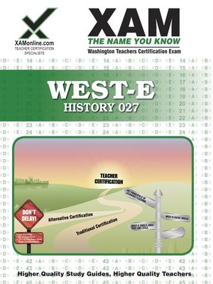 cover image of WEST-E History 027
